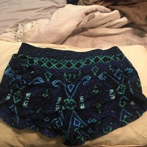 patterned shorts